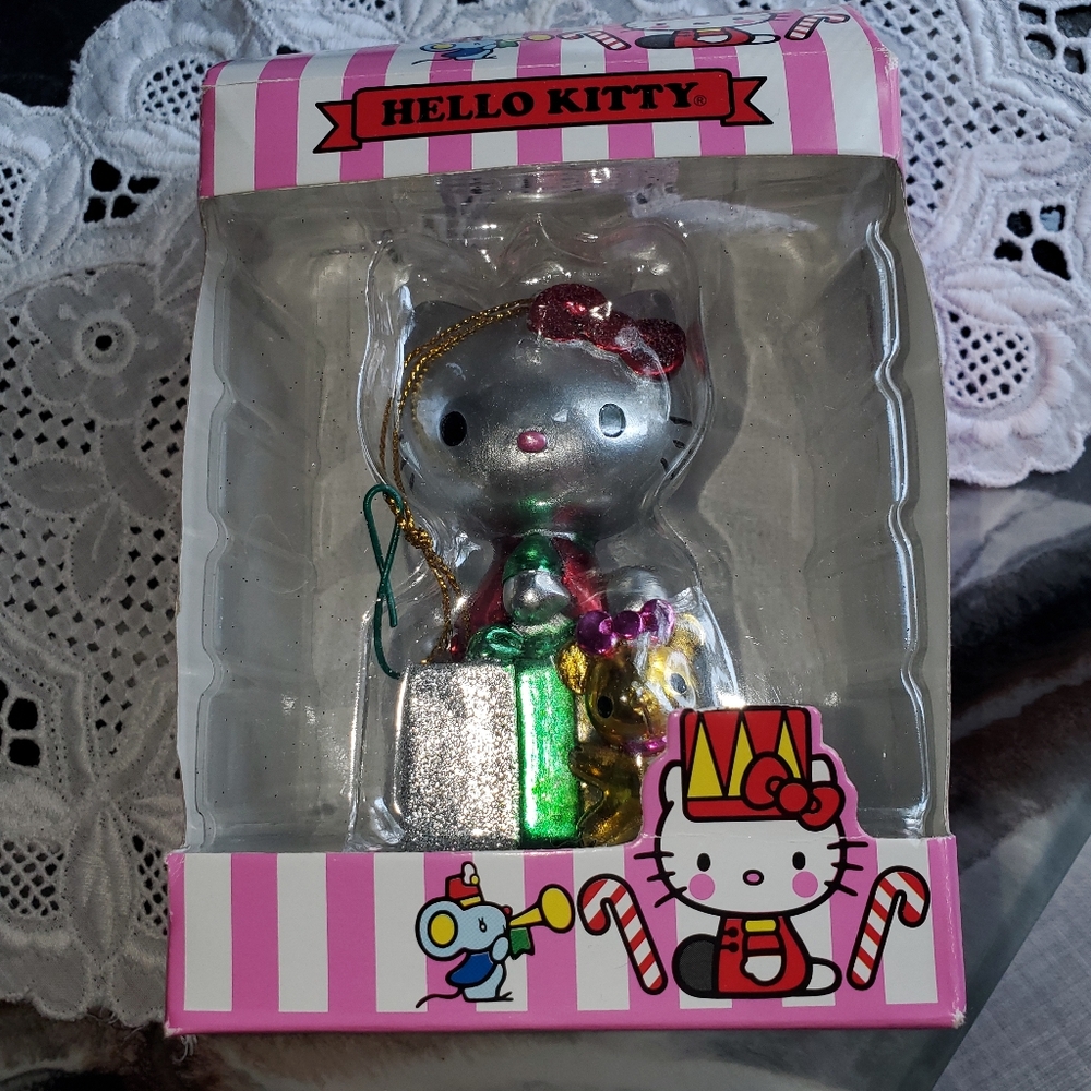 Hello Kitty Ornament, vintage, with Box